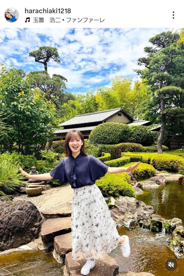 原千晶アナのインスタグラム＠ｈａｒａｃｈｉａｋｉ１２１８（１２月３１日付）より