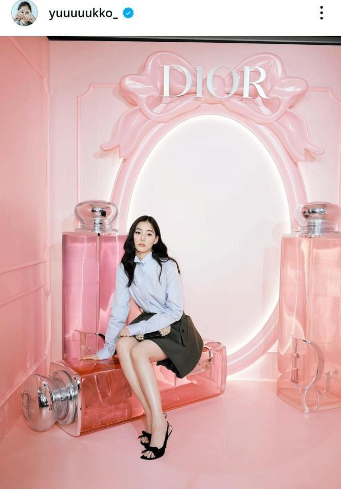 新木優子のインスタグラム＠ｙｕｕｕｕｕｋｋｏ＿（１月２１日付）より