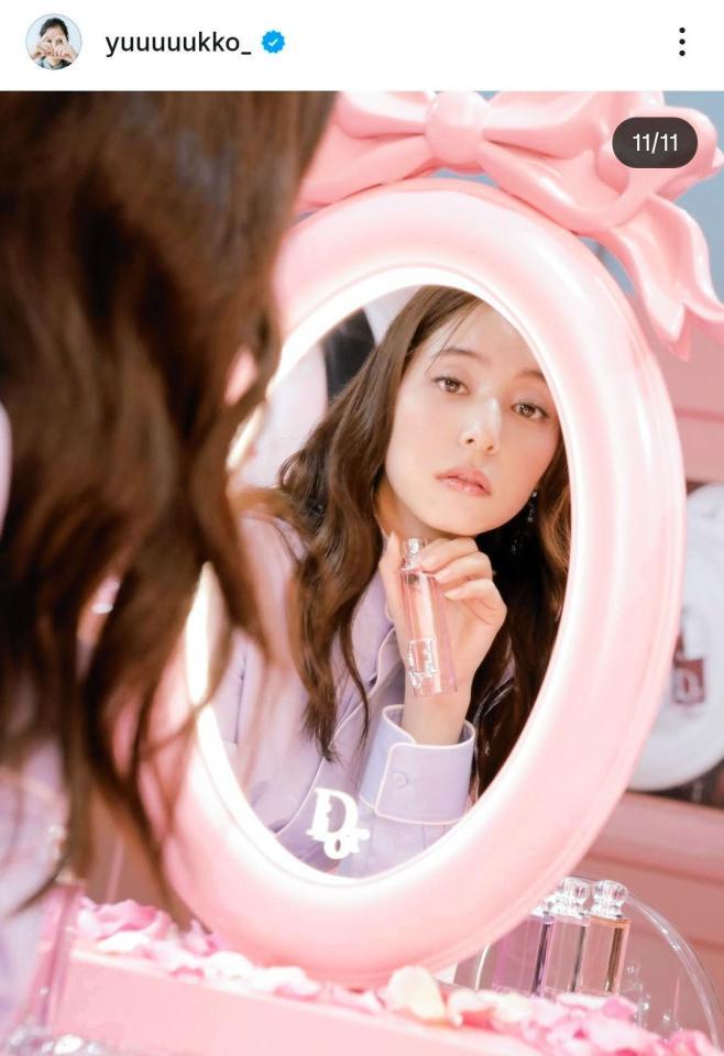 新木優子のインスタグラム＠ｙｕｕｕｕｕｋｋｏ＿（１月２１日付）より