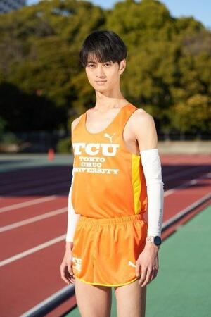 ドラマ「俺たちの箱根駅伝」に出演する旭惟吹