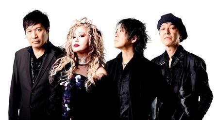 ＰＥＲＳＯＮＺの（左から）渡邉貢、ＪＩＬＬ、本田毅、藤田勉