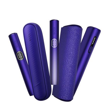 「ＩＱＯＳ　ＩＬＵＭＡ　ｉ」シリーズの新色デバイス「ＩＱＯＳ　ＩＬＵＭＡ　ｉ　エレクトリックパープル」