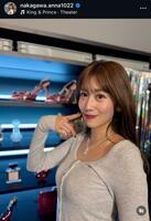 中川安奈のインスタグラム＠ｎａｋａｇａｗａ．ａｎｎａ１０２２から