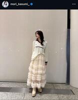 森香澄のインスタグラム＠ｍｏｒｉ＿ｋａｓｕｍｉ＿から