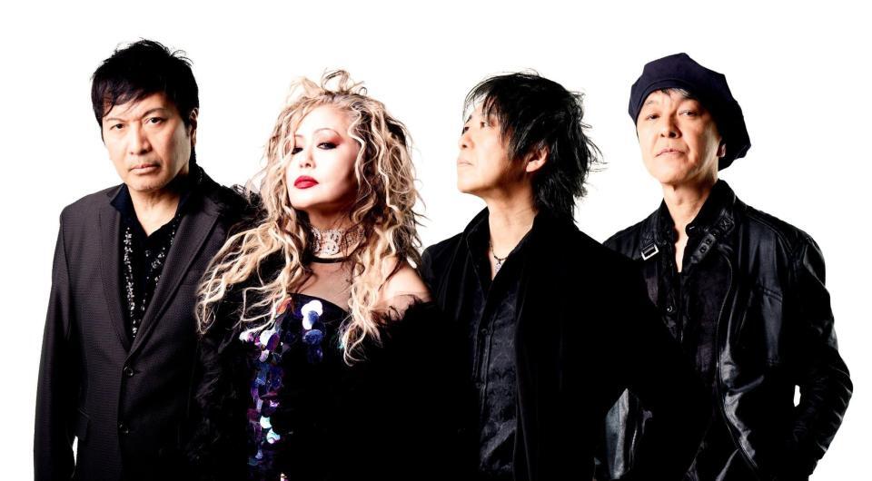 ＰＥＲＳＯＮＺの（左から）渡邉貢、ＪＩＬＬ、本田毅、藤田勉