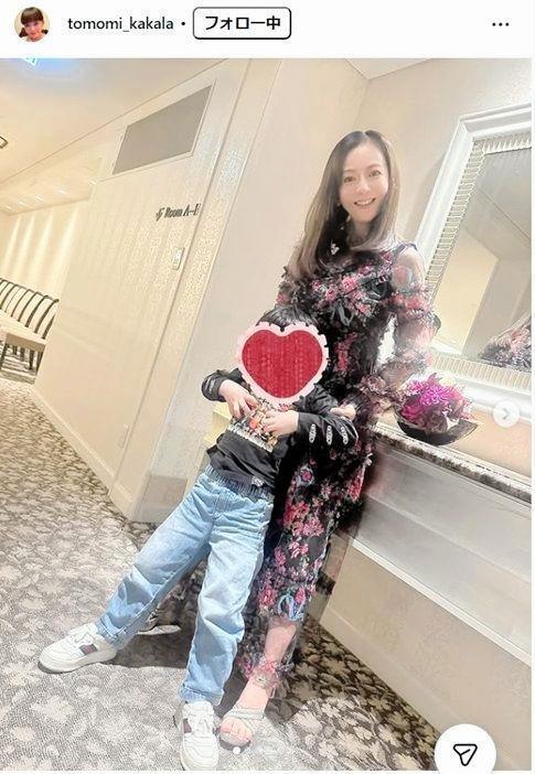 華原朋美インスタグラム＠ｔｏｍｏｍｉ＿ｋａｋａｌａ 