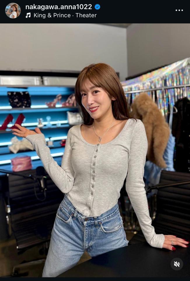 中川安奈のインスタグラム＠ｎａｋａｇａｗａ．ａｎｎａ１０２２から