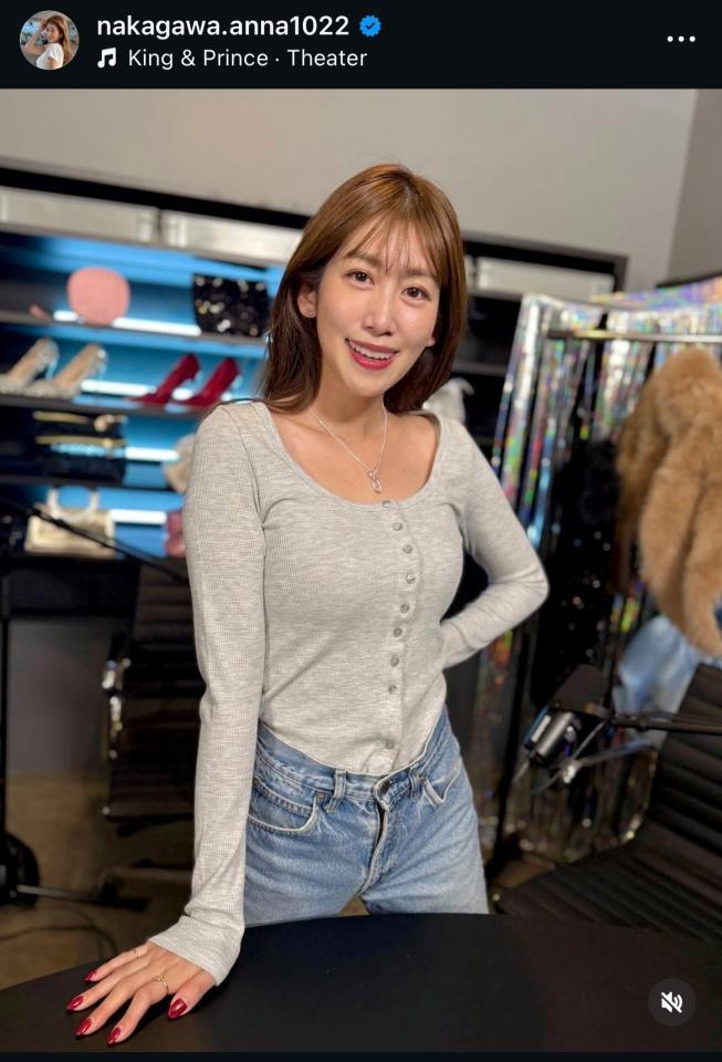 中川安奈のインスタグラム＠ｎａｋａｇａｗａ．ａｎｎａ１０２２から