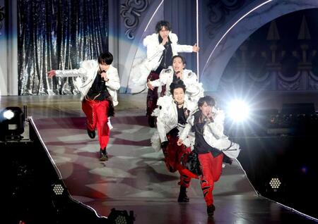 王道アイドルパフォーマンスを魅せたＡＣＥｅｓ（撮影・伊藤笙子）