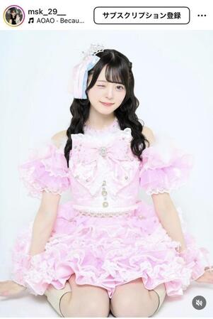 塩澤美咲のインスタグラム＠ｍｓｋ＿２９＿＿より