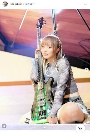 コバラヘルざべすのインスタグラム＠ｆｃｂ＿ｚａｂｅｔｈより