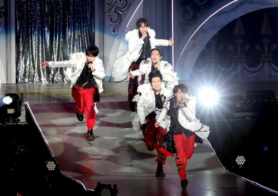 王道アイドルパフォーマンスを魅せたＡＣＥｅｓ（撮影・伊藤笙子）