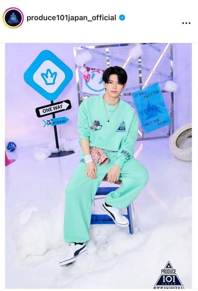 超イケメンの今江陸斗。ＰＲＯＤＵＣＥ１０１ＪＡＰＡＮ　新世界のインスタグラム＠ｐｒｏｄｕｃｅ１０１ｊａｐａｎ＿ｏｆｆｉｃｉａｌより