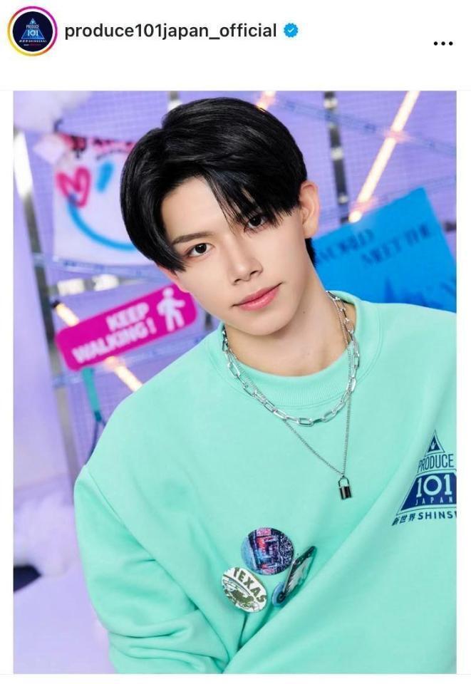 超イケメンの今江陸斗。ＰＲＯＤＵＣＥ１０１ＪＡＰＡＮ　新世界のインスタグラム＠ｐｒｏｄｕｃｅ１０１ｊａｐａｎ＿ｏｆｆｉｃｉａｌより