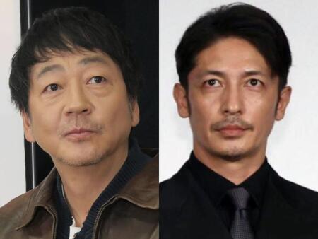 大森南朋（左）と玉木宏