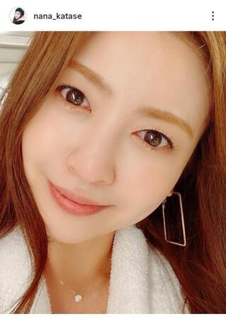 片瀬那奈インスタグラム（＠ｎａｎａ＿ｋａｔａｓｅ）より。