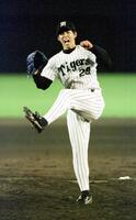現役時代の井川投手＝０１年