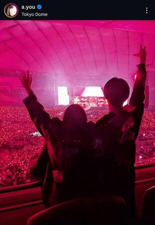 浜崎あゆみインスタグラム＠ａ．ｙｏｕから