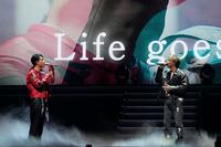 ＥＸＩＬＥ　ＴＡＫＡＨＩＲＯ（右）とコラボしたØＭＩ