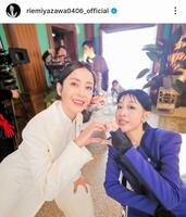宮沢りえのインスタグラム＠ｒｉｅｍｉｙａｚａｗａ０４０６＿ｏｆｆｉｃｉａｌ（２５年１２月２０日付）より