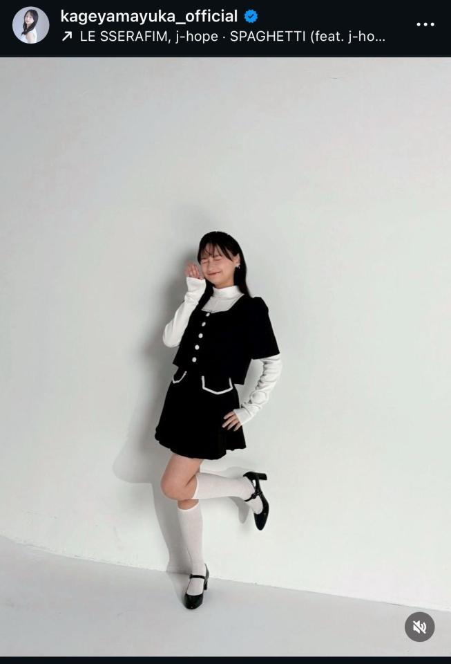 影山優佳のインスタグラム＠ｋａｇｅｙａｍａｙｕｋａ＿ｏｆｆｉｃｉａｌから