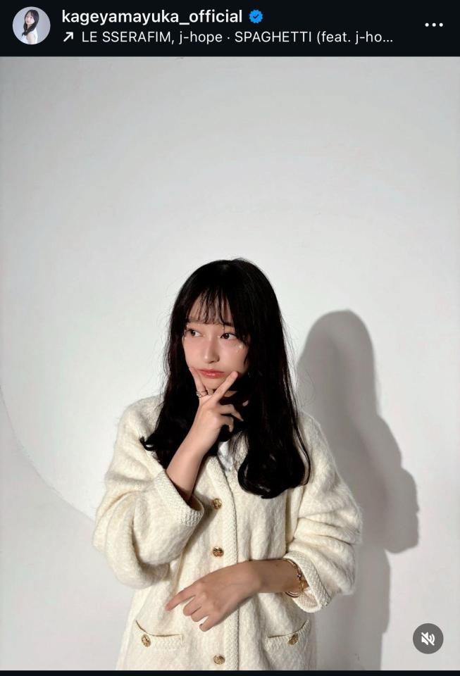 影山優佳のインスタグラム＠ｋａｇｅｙａｍａｙｕｋａ＿ｏｆｆｉｃｉａｌから