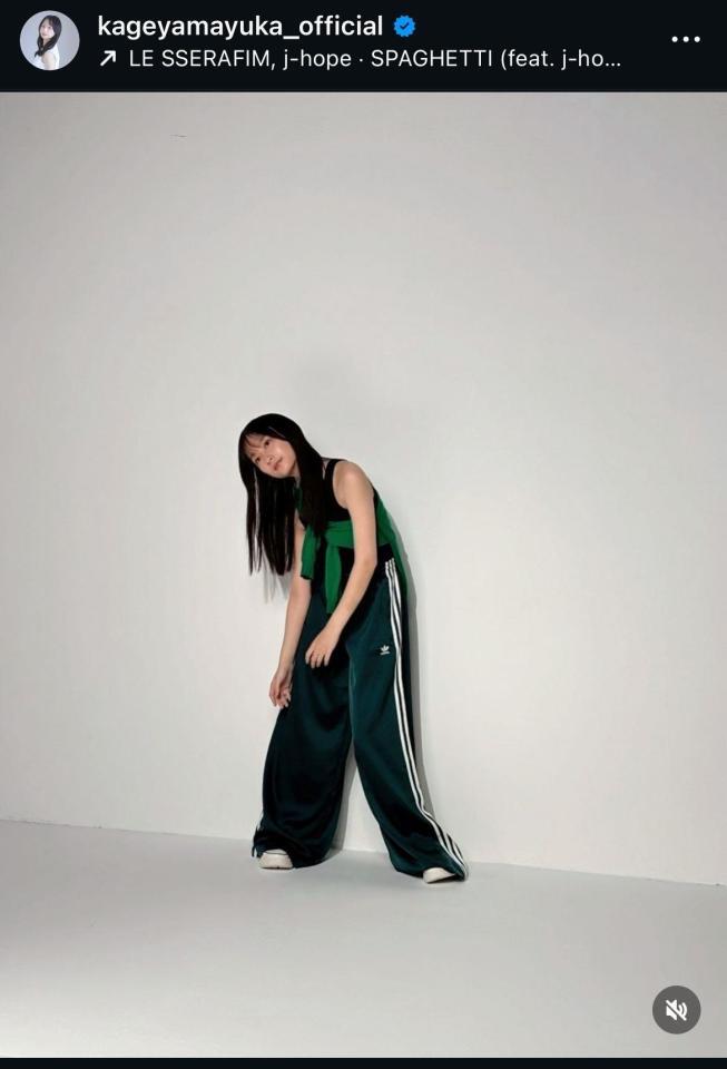 影山優佳のインスタグラム＠ｋａｇｅｙａｍａｙｕｋａ＿ｏｆｆｉｃｉａｌから