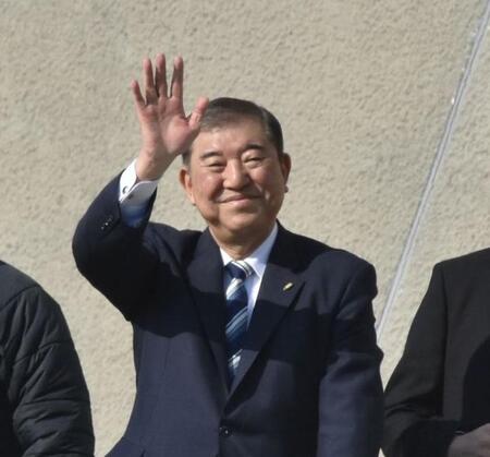 応援演説に入った石破茂前首相