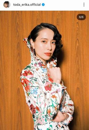 戸田恵梨香のインスタグラム＠ｔｏｄａ＿ｅｒｉｋａ．ｏｆｆｉｃｉａｌ（２月１日付）より