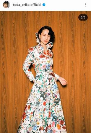 戸田恵梨香のインスタグラム＠ｔｏｄａ＿ｅｒｉｋａ．ｏｆｆｉｃｉａｌ（２月１日付）より