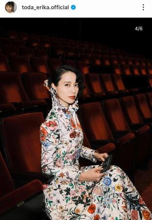 戸田恵梨香のインスタグラム＠ｔｏｄａ＿ｅｒｉｋａ．ｏｆｆｉｃｉａｌ（２月１日付）より