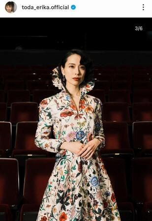戸田恵梨香のインスタグラム＠ｔｏｄａ＿ｅｒｉｋａ．ｏｆｆｉｃｉａｌ（２月１日付）より