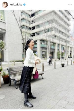 久慈暁子のインスタグラム＠ｋｕｊｉ＿ａｋｉｋｏより