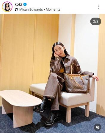 Ｋｏｋｉ，のインスタグラム＠ｋｏｋｉより