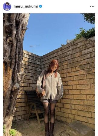 生見愛瑠のインスタグラム＠ｍｅｒｕ＿ｎｕｋｕｍｉから