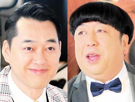 バナナマン・設楽統（左）と日村勇紀