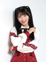 グループのデビュー２１周年を迎え意気込むＡＫＢ４８・佐藤綺星（撮影・佐々木彰尚）