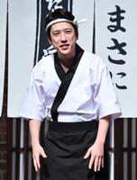 新ＣＭ発表会に登場した二宮和也（撮影・開出牧）