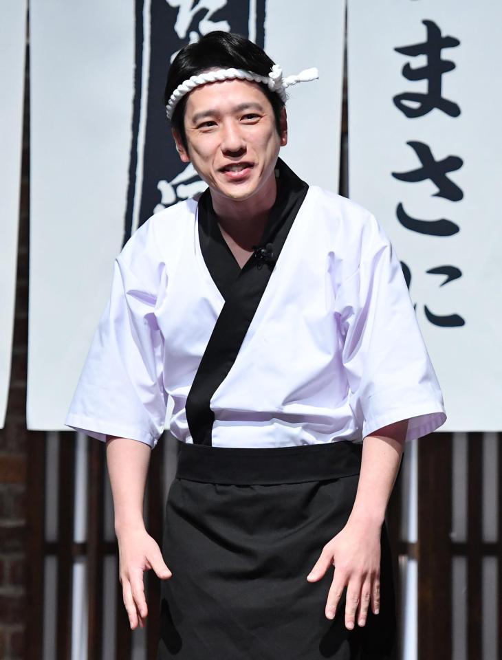 新ＣＭ発表会に登場した二宮和也（撮影・開出牧）