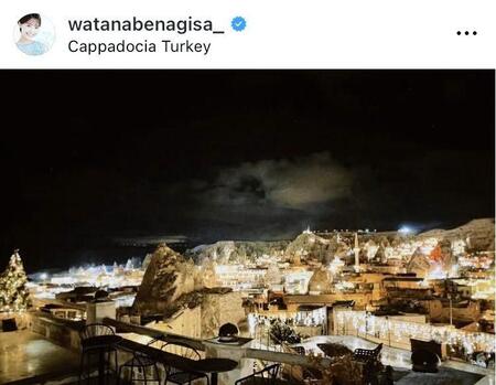 渡邊渚のインスタグラム＠ｗａｔａｎａｂｅｎａｇｉｓａ＿（２月３日付）より