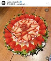 工藤静香のインスタグラム＠ｋｕｄｏ＿ｓｈｉｚｕｋａより 