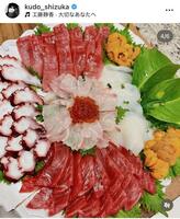 工藤静香のインスタグラム＠ｋｕｄｏ＿ｓｈｉｚｕｋａより 