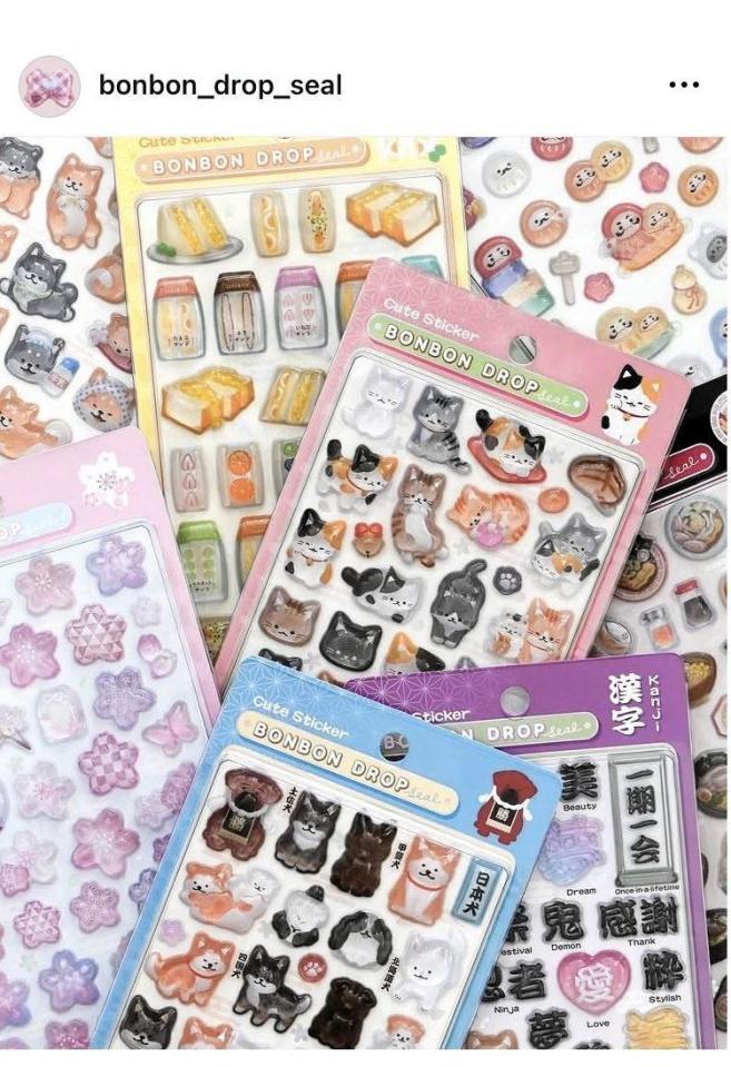 ボンボンドロップシールの公式インスタグラム（ｂｏｎｂｏｎ＿ｄｒｏｐ＿ｓｅａｌ）より