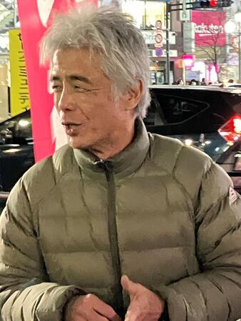 街宣に駆けつけたうじきつよし