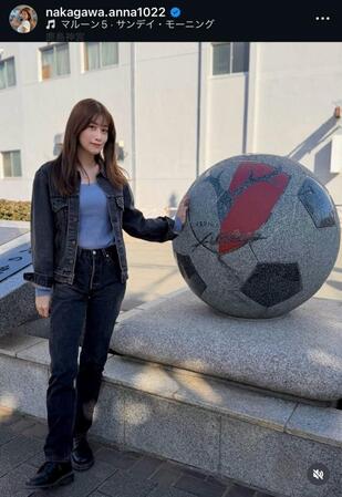 中川安奈のインスタグラム＠ｎａｋａｇａｗａ．ａｎｎａ１０２２から