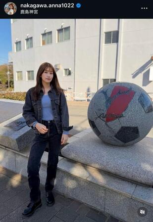 中川安奈のインスタグラム＠ｎａｋａｇａｗａ．ａｎｎａ１０２２から