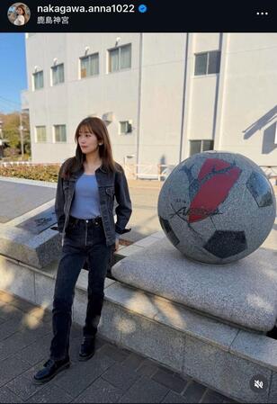 中川安奈のインスタグラム＠ｎａｋａｇａｗａ．ａｎｎａ１０２２から