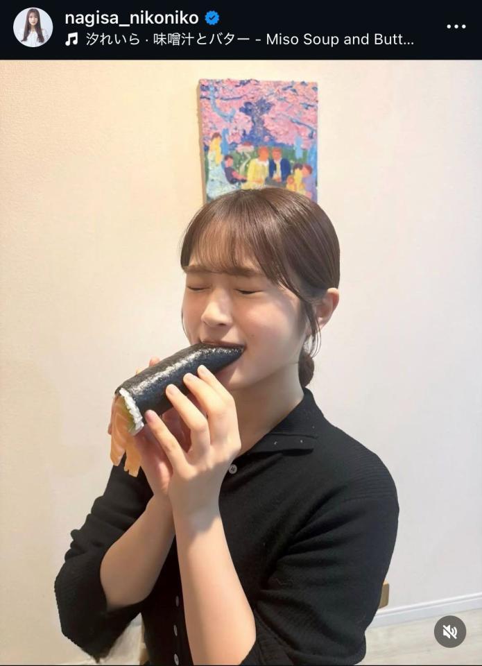 渋谷凪咲のインスタグラム＠ｎａｇｉｓａ＿ｎｉｋｏｎｉｋｏから