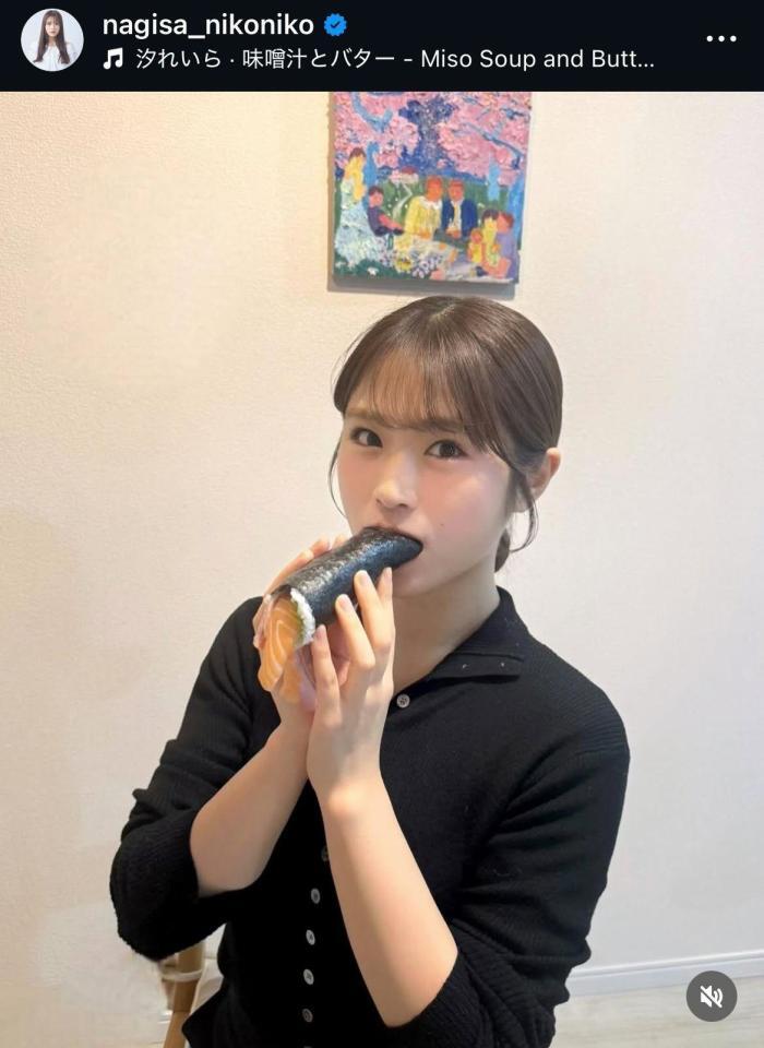 渋谷凪咲のインスタグラム＠ｎａｇｉｓａ＿ｎｉｋｏｎｉｋｏから