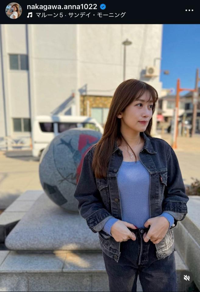中川安奈のインスタグラム＠ｎａｋａｇａｗａ．ａｎｎａ１０２２から